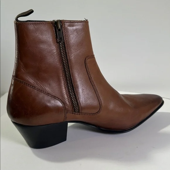 ASOS Cuban Heeled Suede Chelsea Boots sz 8.5 men’s - Picture 5 of 7